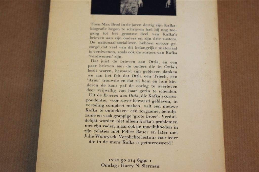 Brieven aan Ottla — Franz Kafka, Querido 1980, Ophalen of Verzenden, Gelezen