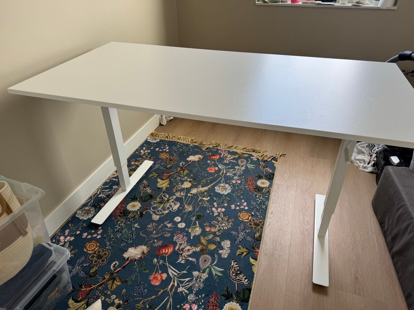 IKEA bureau, Huis en Inrichting, Ophalen, Zit-sta bureau, 160 cm, Gebruikt