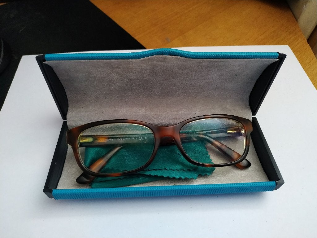Jimmy Choo JC 121 VTH bril, Sieraden, Tassen en Uiterlijk, Zonnebrillen en Brillen | Dames, Overige merken, Gebruikt, Bruin, Ophalen of Verzenden