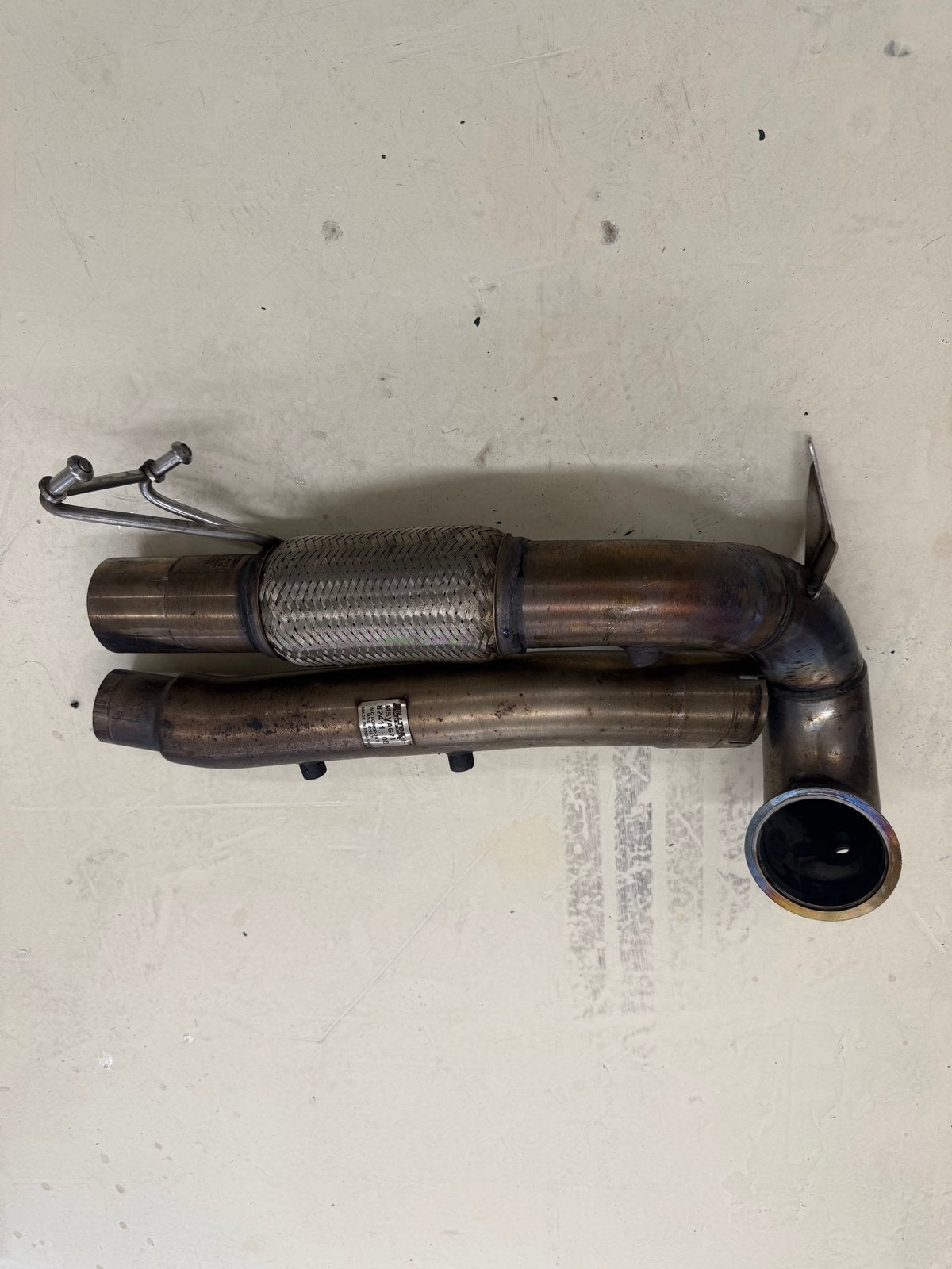 MILTEK Downpipe met OPF Delete voor Golf 8 GTI/Clubsport, Ophalen, Gebruikt, Volkswagen