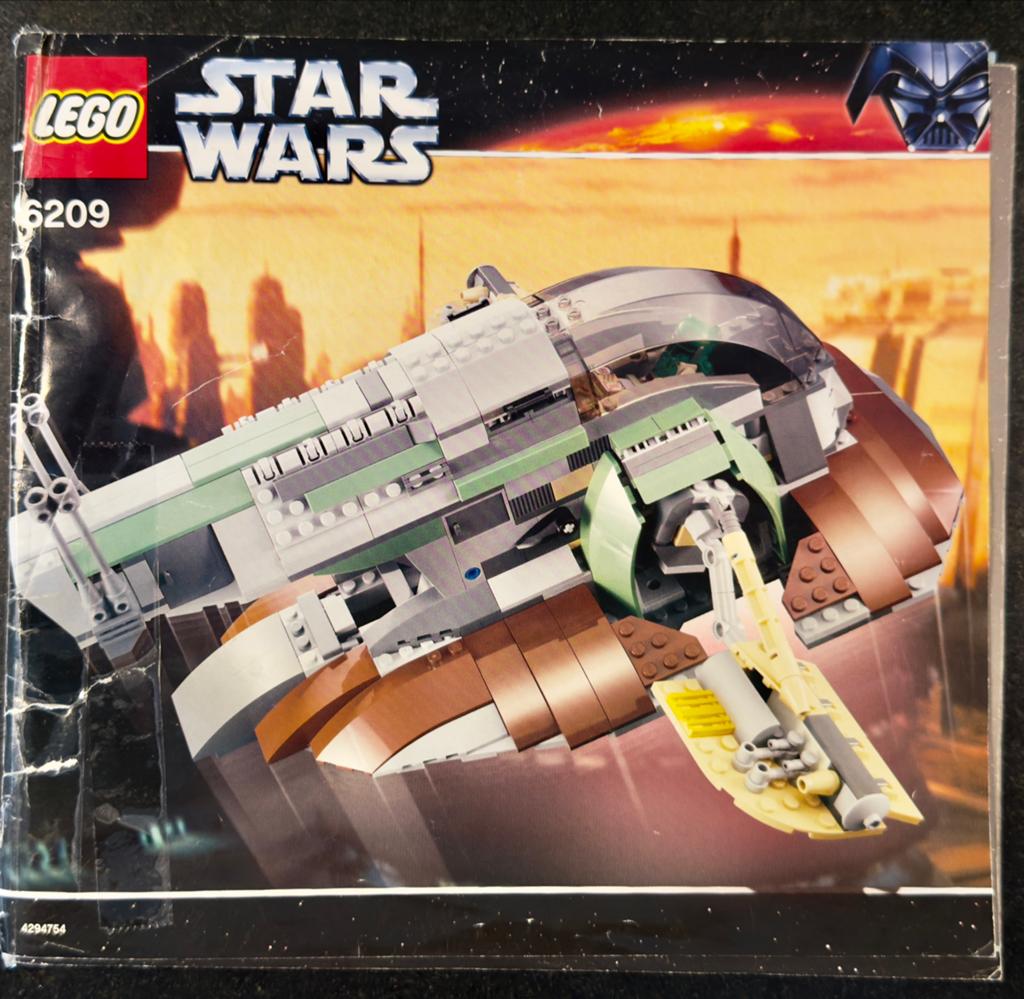 Lego Star Wars 6209 Slave I - Boba Fett's ruimteschip, Gebruikt, Star Wars, Verzenden, Lego