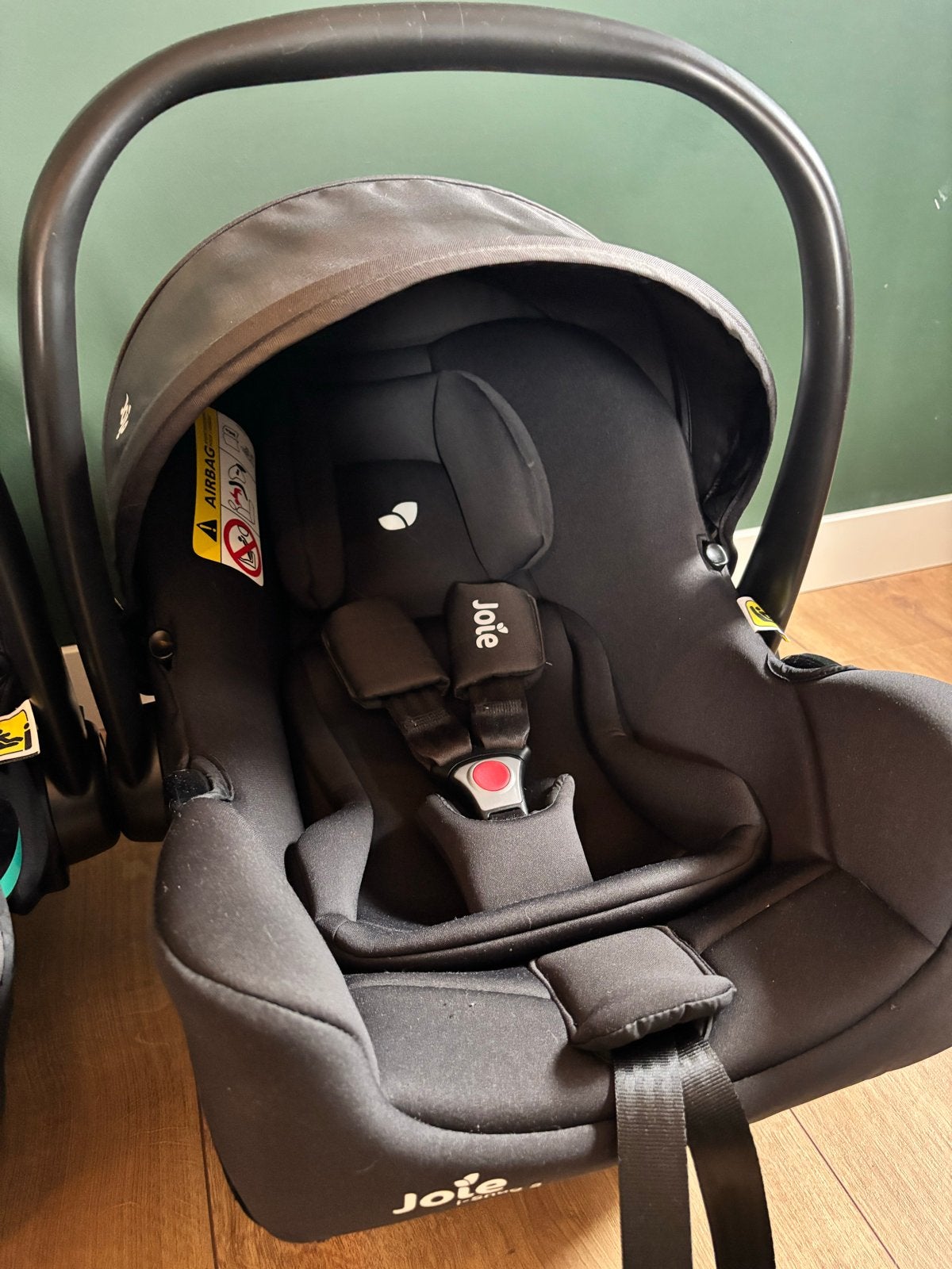 Maxi-Cosi Joie I-Snug 2 Autostoel - Shale, Ophalen, Autogordel of Isofix, Zijbescherming, Zo goed als nieuw