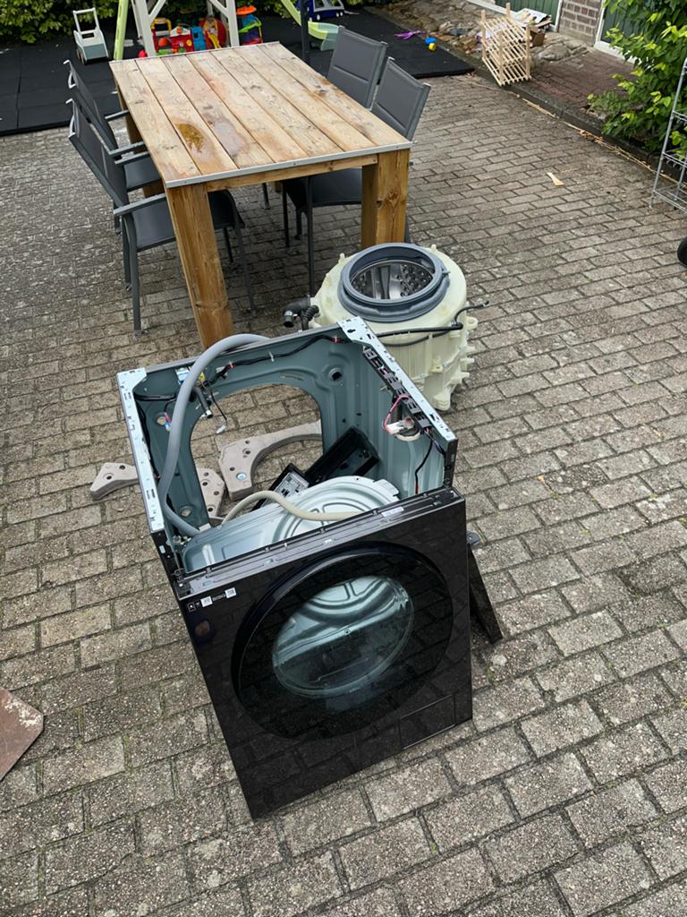 Defecte Samsung WW11BB744AGB wasmachine - Onderdelen, Ophalen, 1200 tot 1600 toeren, 10 kg of meer, Voorlader