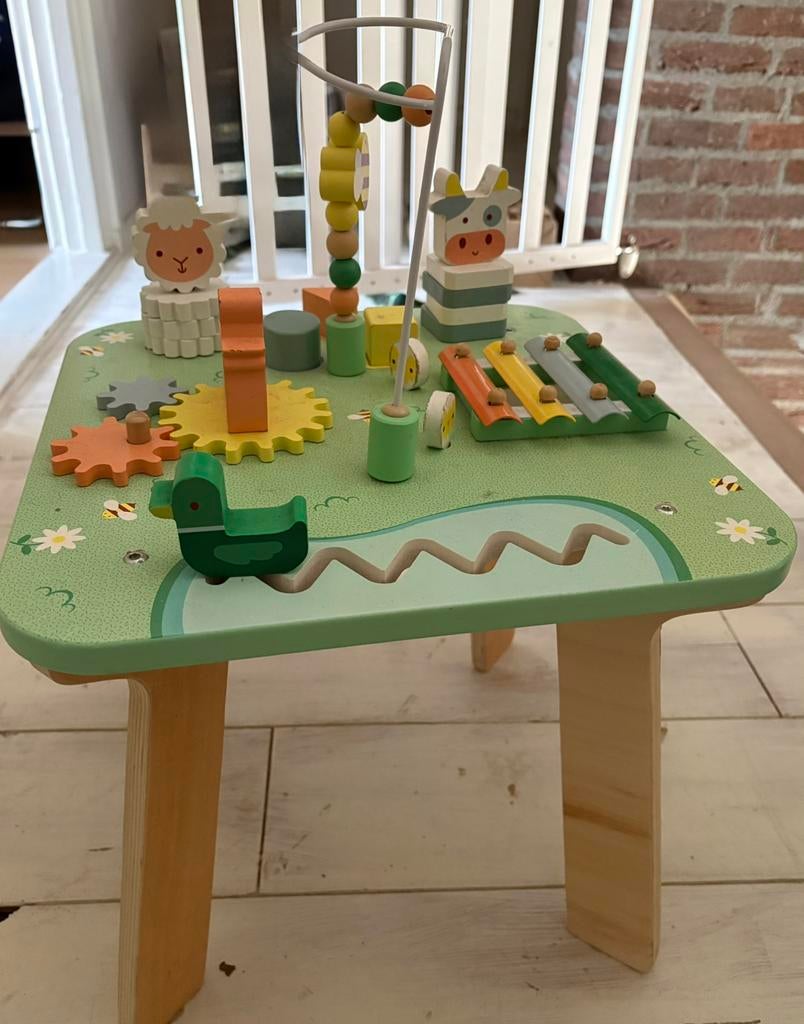 Janod Speeltafel, Kinderen en Baby's, Speelgoed | Houten speelgoed, Ophalen of Verzenden, Gebruikt
