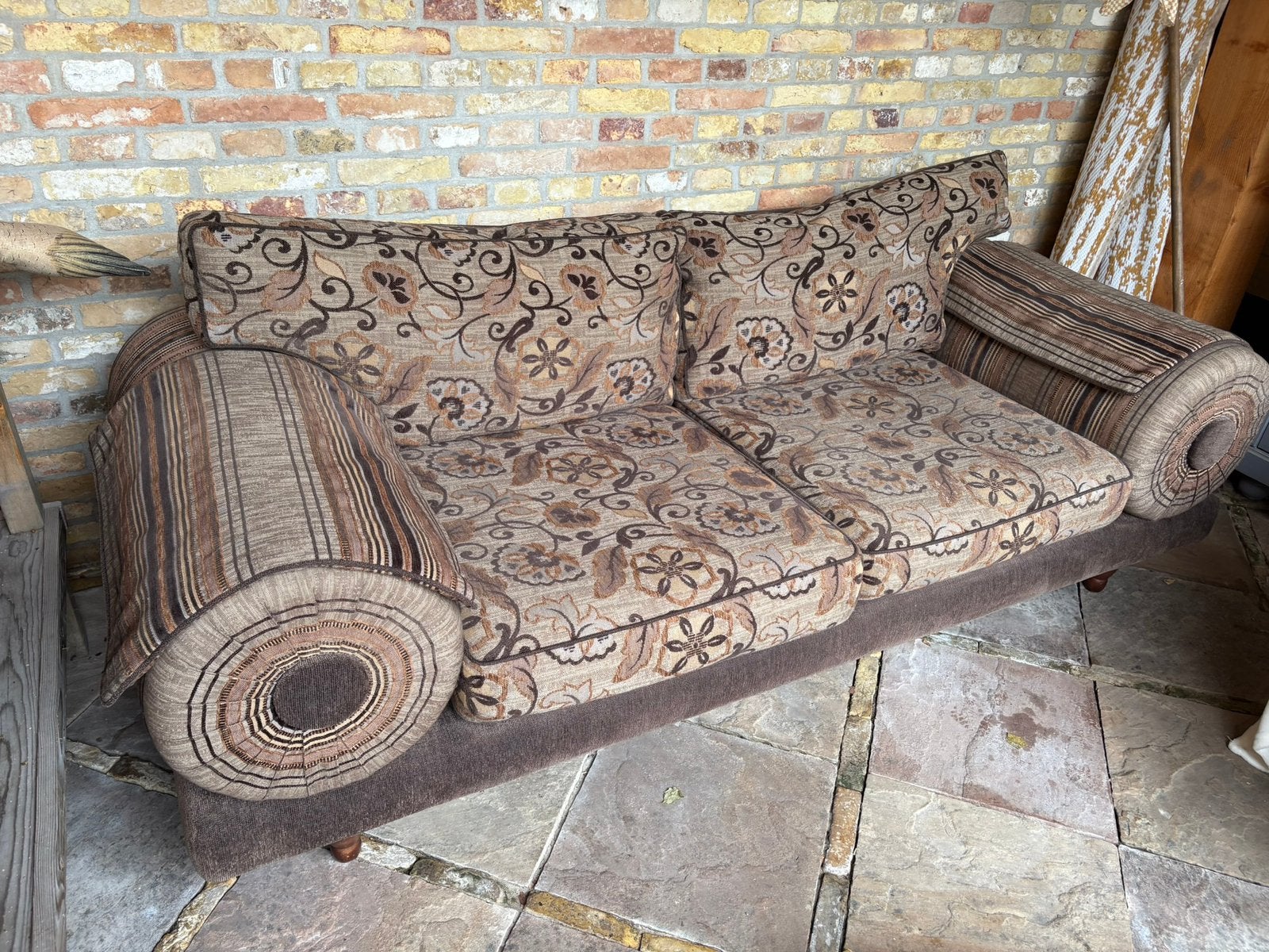 Dsco Casablanca bank, Huis en Inrichting, Ophalen, Gebruikt, Driepersoons, 75 tot 100 cm