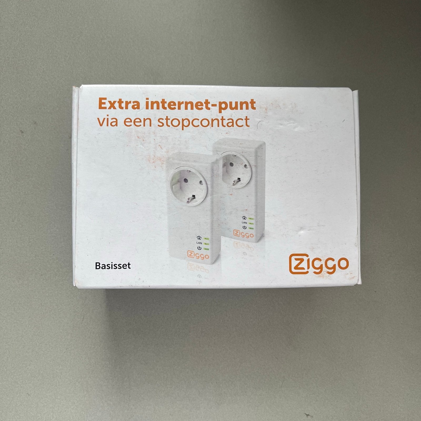 Ziggo Powerline Adapters - Extra internet via stopcontact, Computers en Software, Routers en Modems, Ophalen of Verzenden, Nieuw
