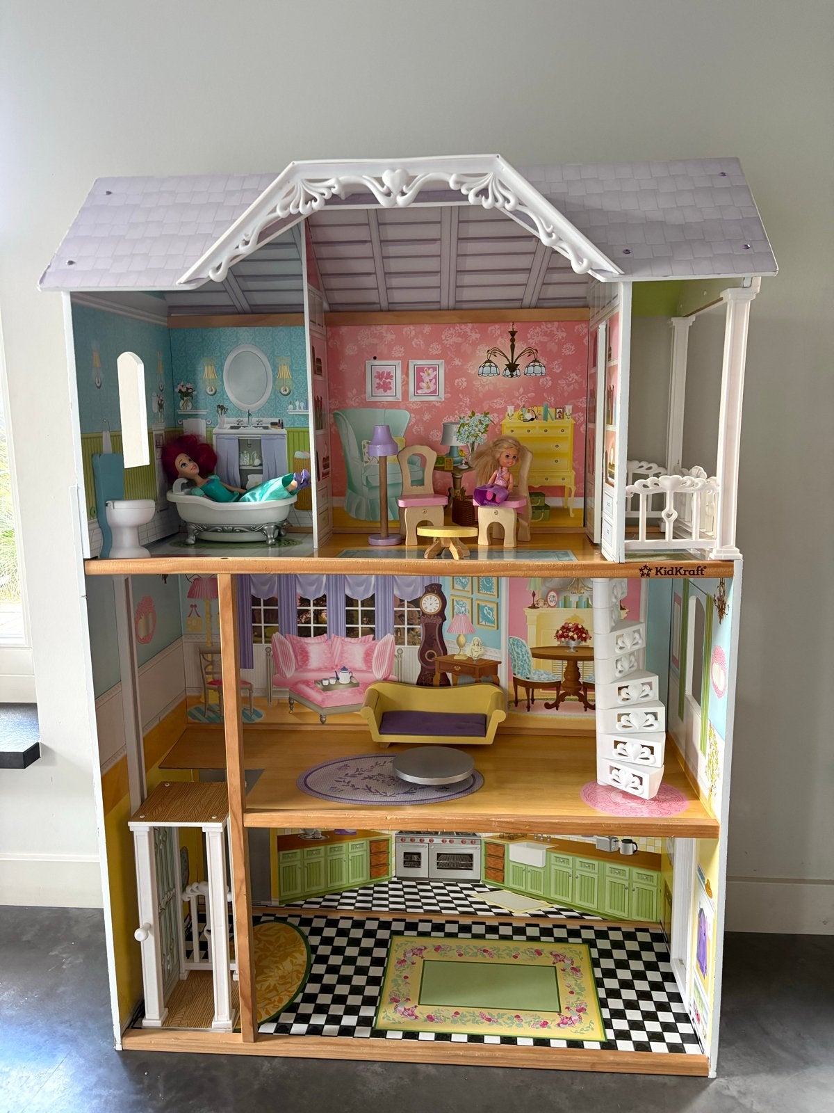 KidKraft Poppenhuis voor barbies, Ophalen, Gebruikt, Poppenhuis