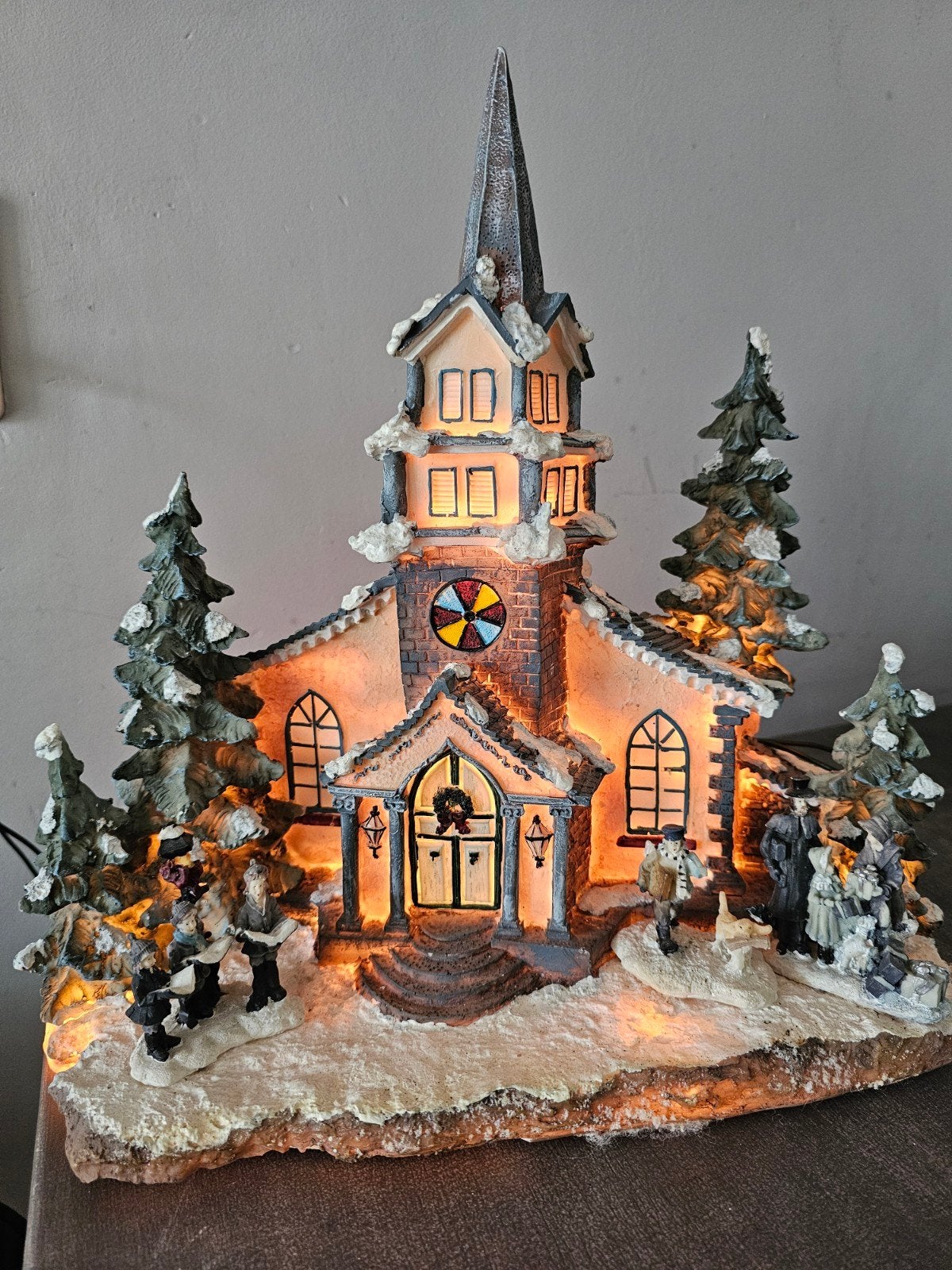kerst kerk, Ophalen