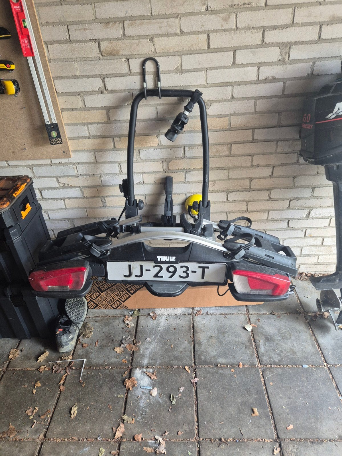 Thule VeloCompact 924 trekhaakdrager voor 2 fietsen, Ophalen, 3 fietsen of meer, Zo goed als nieuw, Trekhaakdrager