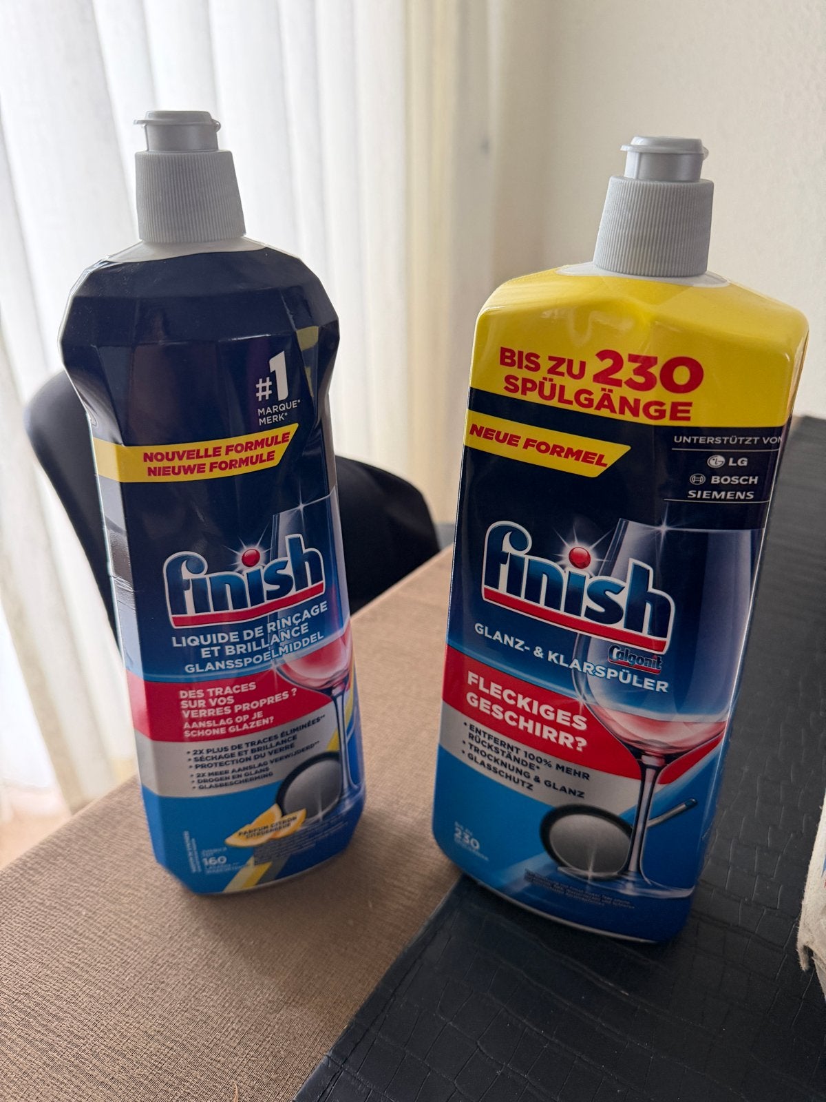 Finish Rinse Aid 1150ml and 800ml, Ophalen of Verzenden, Nieuw
