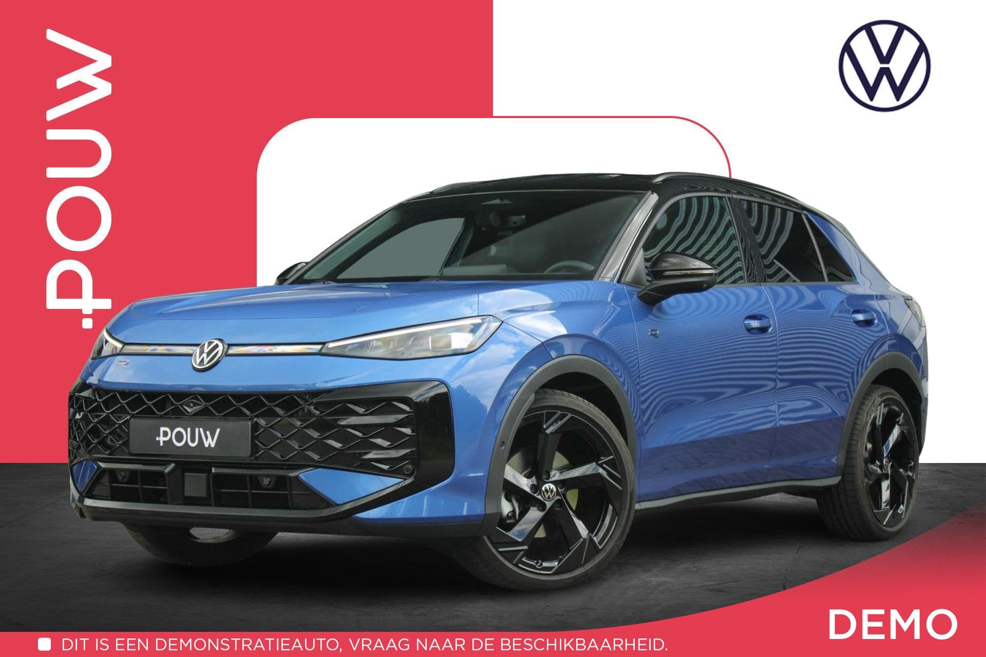 Volkswagen T-Roc 1.5 eTSI 150pk DSG R-Line First Edition | H, 1498 cc, Euro 6, 4 cilinders, Blauw