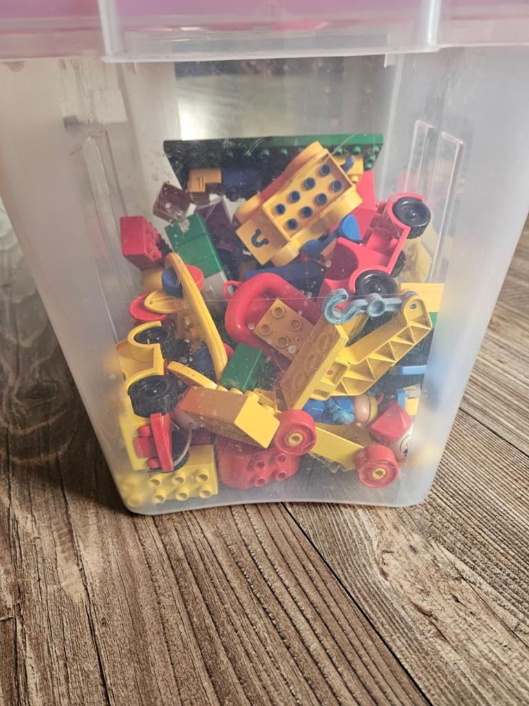 Vintage duplo, jaren 80, Ophalen of Verzenden, Gebruikt, Meerdere sets, Duplo