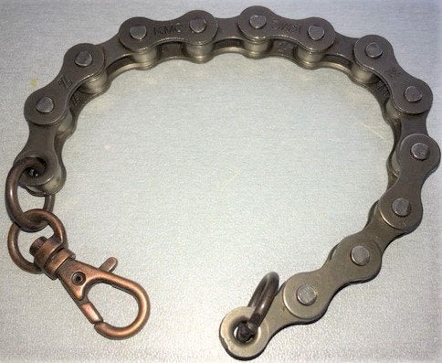 NIEUW Stoere KMC Originele fietsketting Armband Unisex, Ophalen, Nieuw, Zilver, Staal