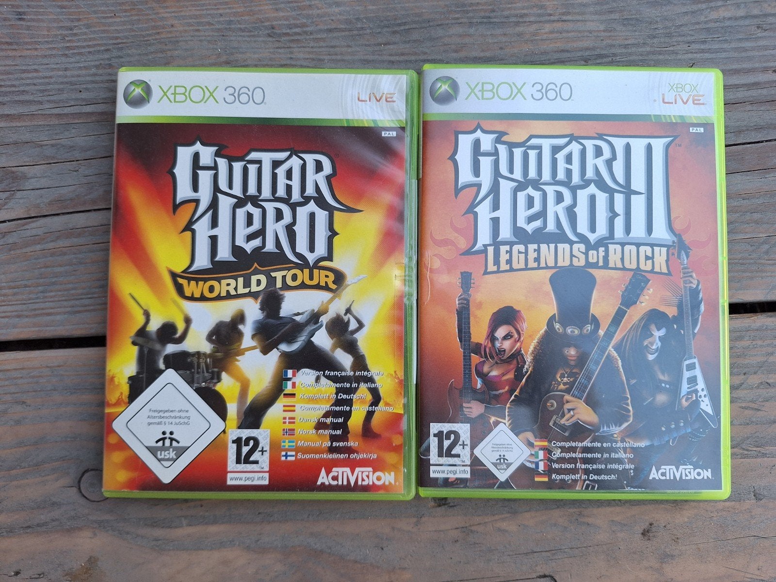 Xbox 360 Guitar hero - legends of rock en world tour, Muziek, Gebruikt, 1 speler, Ophalen of Verzenden