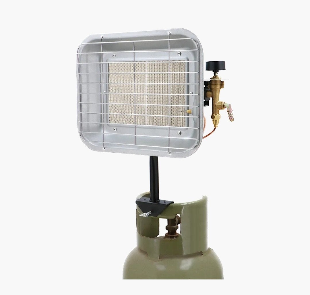 MES-100 30mbar stralingsverwarmer met flesaansluiting, Ophalen of Verzenden, Nieuw