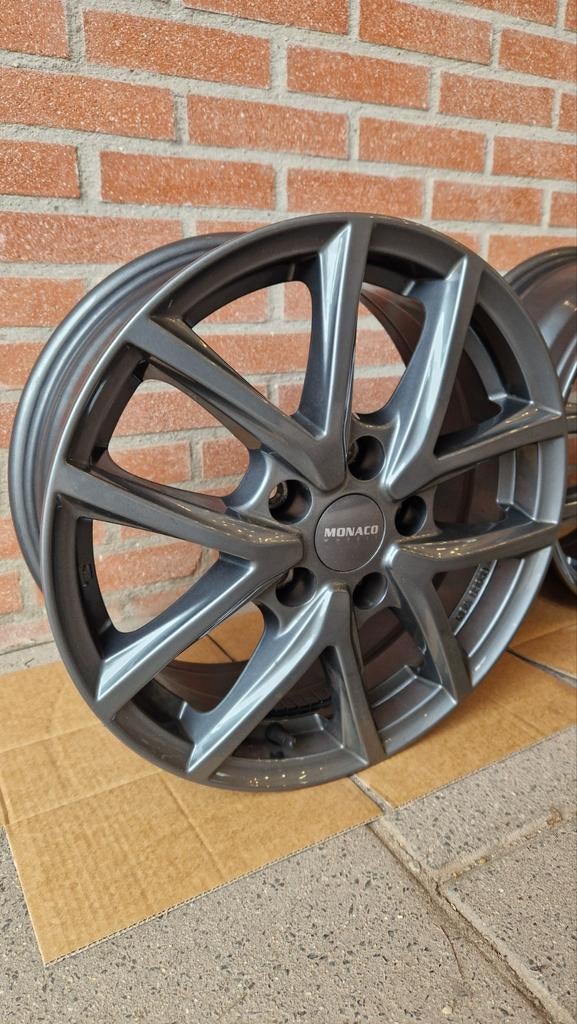 Monaco cl2 antraciet nieuwe velgen, Ophalen, Velg(en), 16 inch, Nieuw