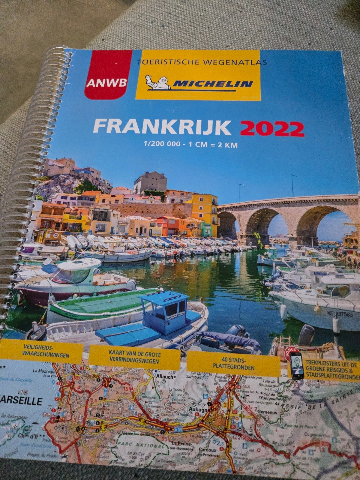 ANWB Michelin gids Frankrijk, Ophalen of Verzenden, Europa, ANWB