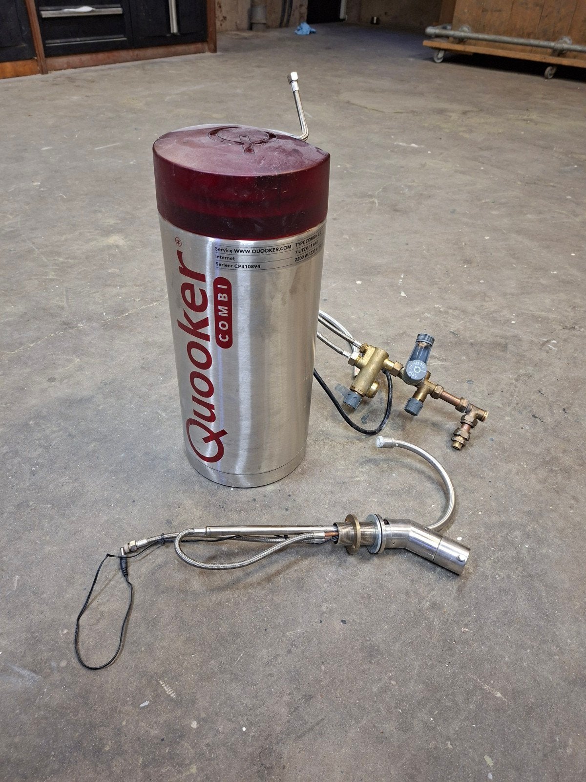 quooker combi, Minder dan 20 liter, Ophalen of Verzenden, Aardgas, Boiler