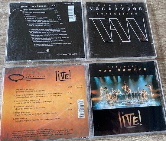 Slagerij van Kampen/Beef/Kyteman:the Hermit sessions/Sulphur, Cd's en Dvd's, Ophalen of Verzenden, Zo goed als nieuw, Album