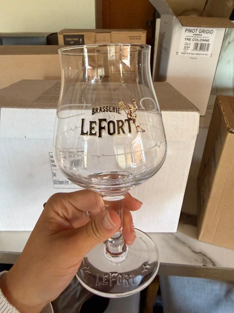 12 lefort glazen, Verzamelen, Ophalen, Nieuw, Bierglas