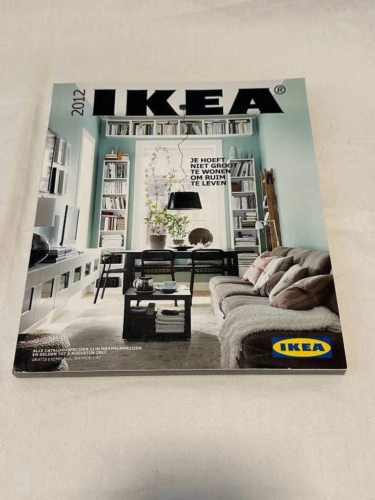 Retro Ikea gids - Ikea catalogus 2012, Boeken, Ophalen of Verzenden, Gelezen, Catalogus