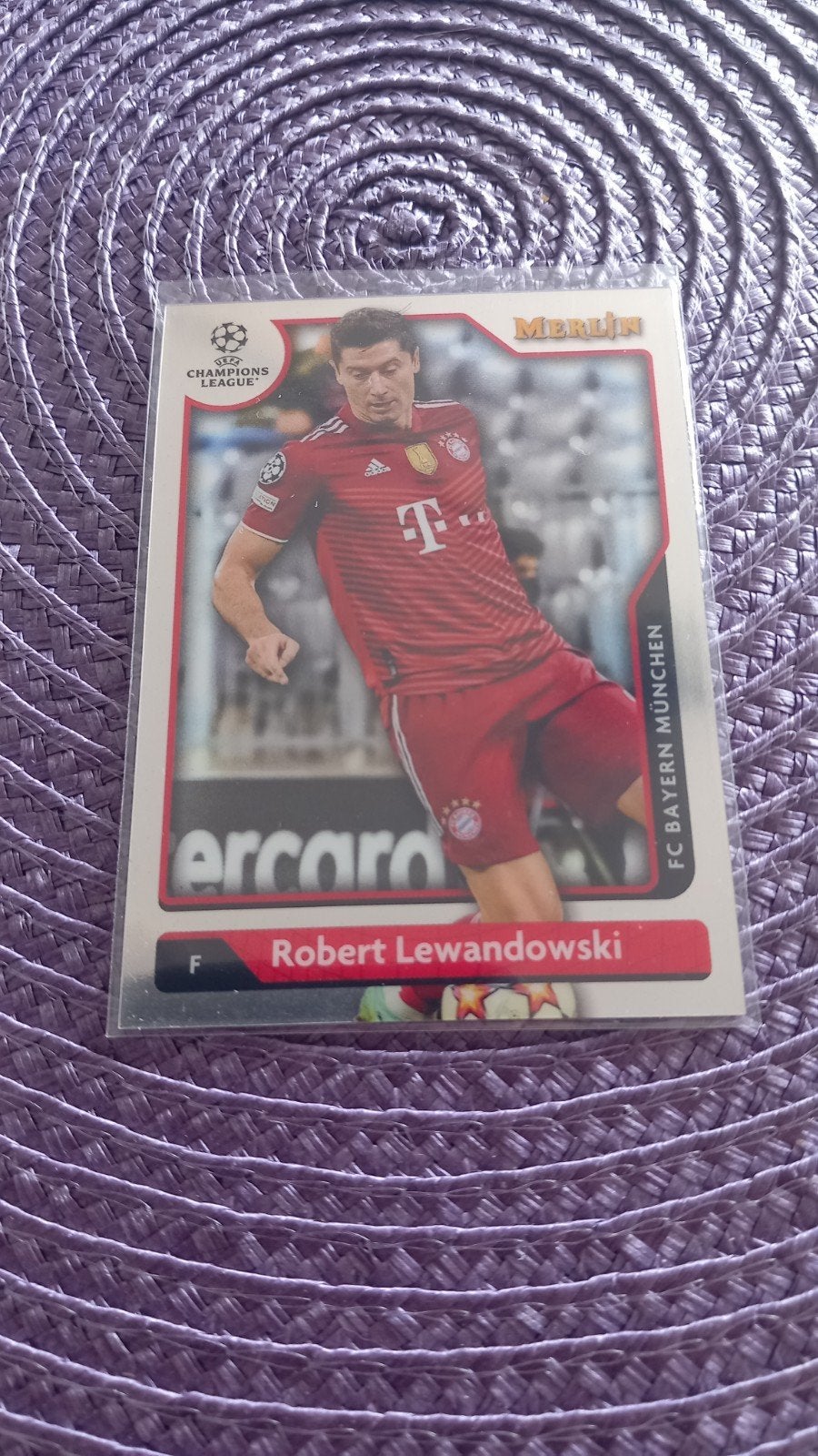 Robert Lewandowski Champions League Kaart, Verzamelen, Sportartikelen en Voetbal, Ophalen of Verzenden