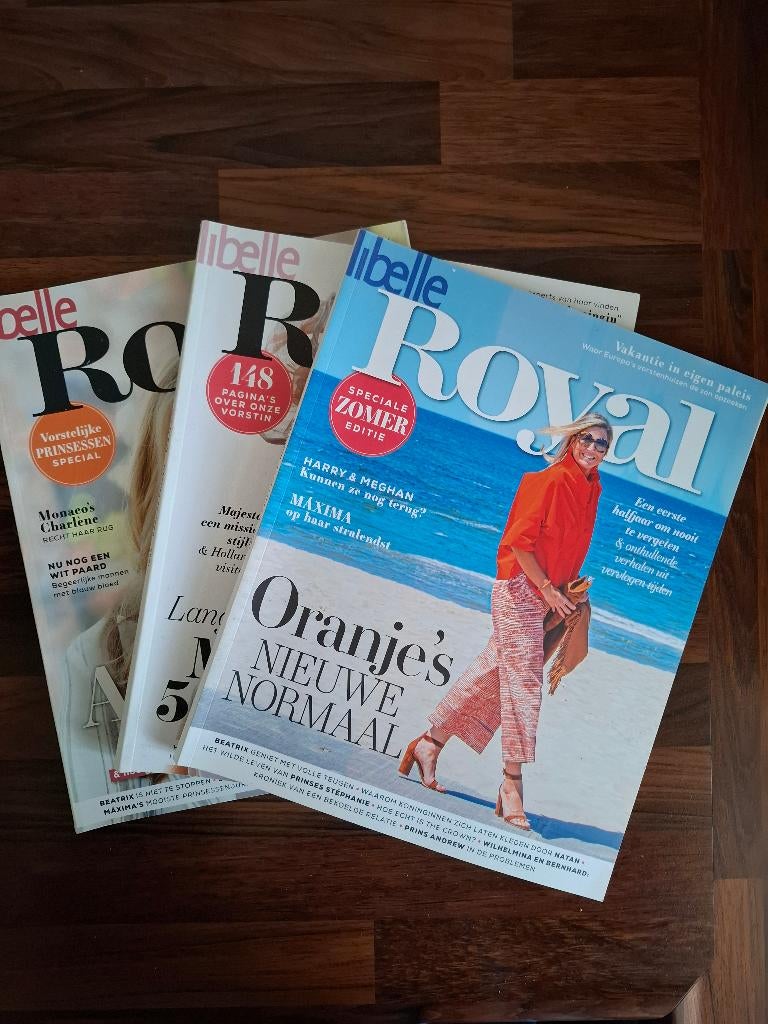 3x Libelle Royal, Ophalen, Zo goed als nieuw, Kaart, Foto of Prent