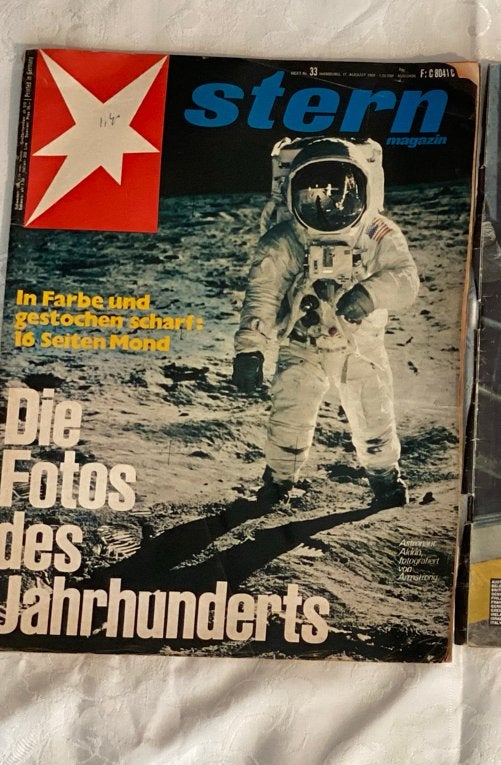 Historische Maanlanding Tijdschriften - Stern, Life, Bunte, Ophalen of Verzenden, Gelezen, Overige typen