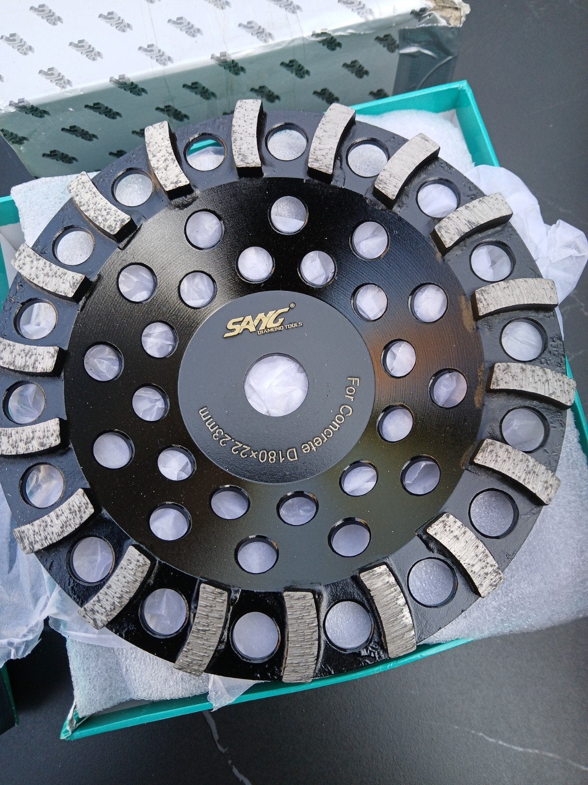 5 Nieuwe Diamant Komschijven 180mm voor Beton en Steen, Doe-het-zelf en Verbouw, Gereedschap | Slijpmachines, Ophalen of Verzenden