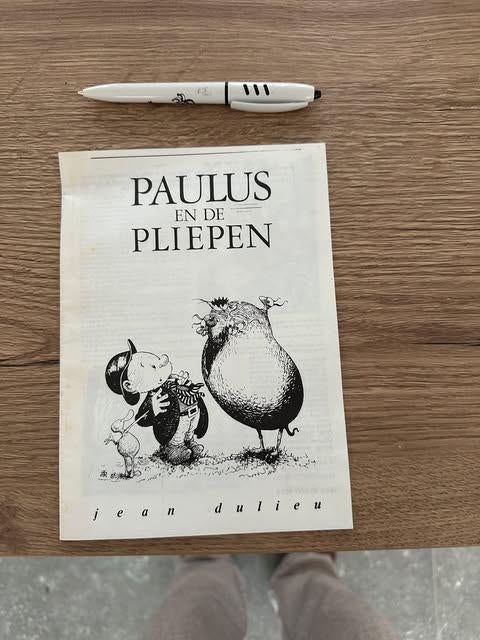 Paulus en de pliepen Jean Dulieu eerste druk, Ophalen of Verzenden, Zo goed als nieuw, Jean Dulieu, Sprookjes