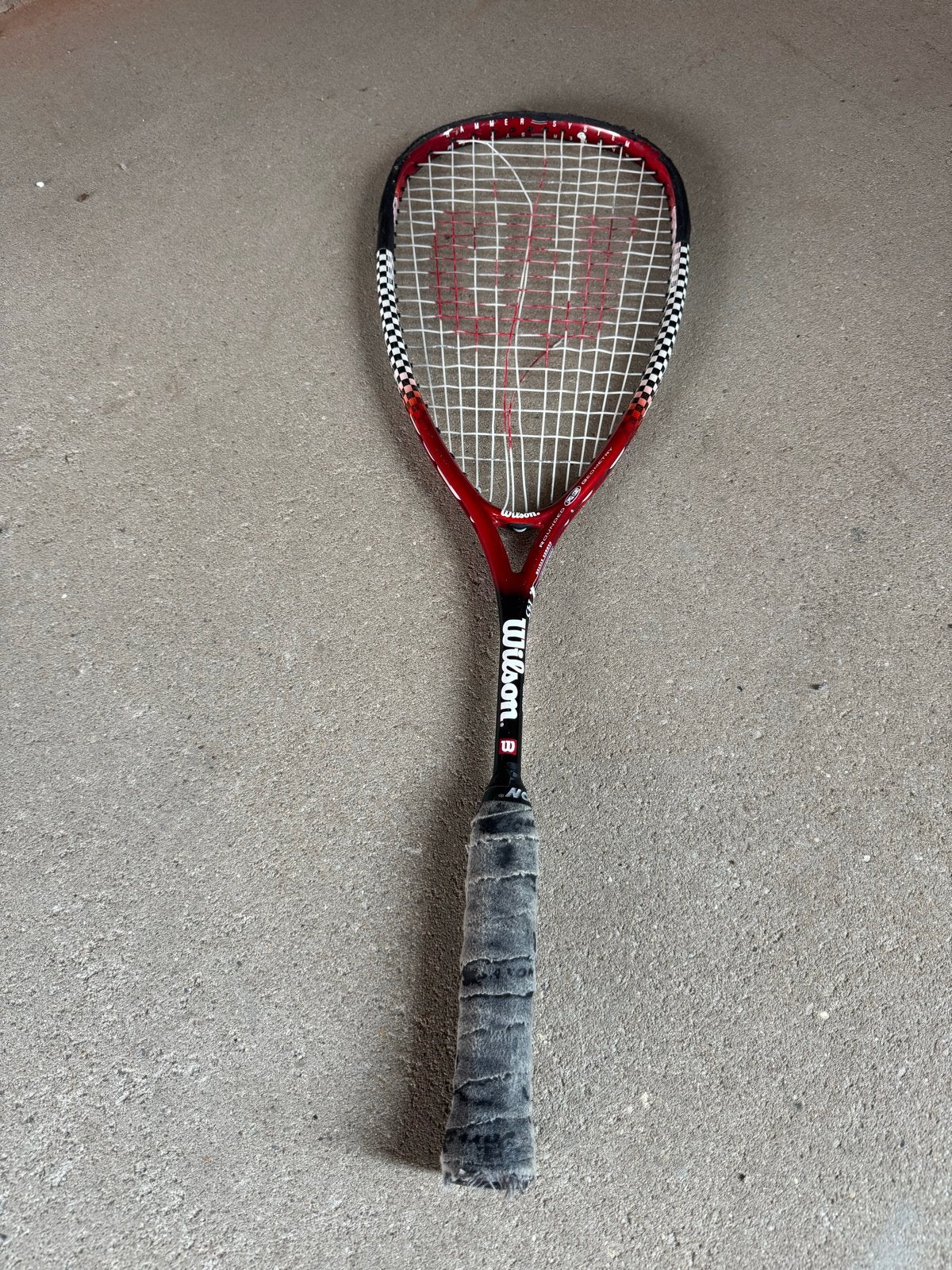 Squashracket - 145 gram, Ophalen, Gebruikt, Racket, Wilson