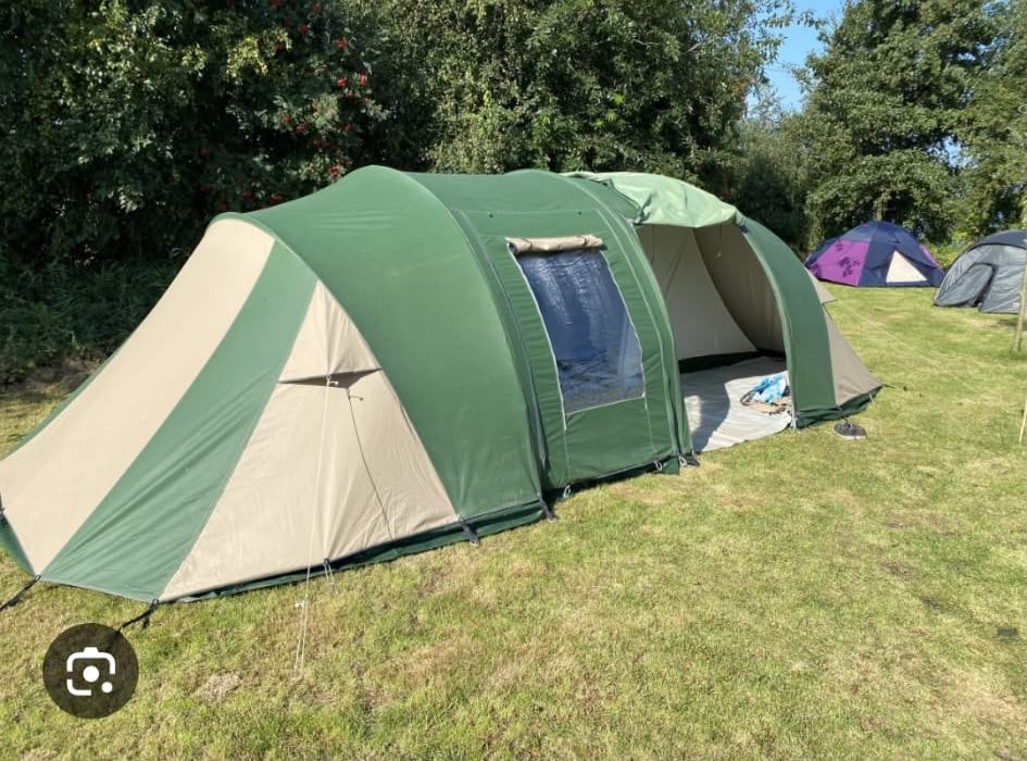 Robuuste Falco tunnel tent - Ideaal voor gezinnen, Ophalen of Verzenden, Zo goed als nieuw, Tot en met 5
