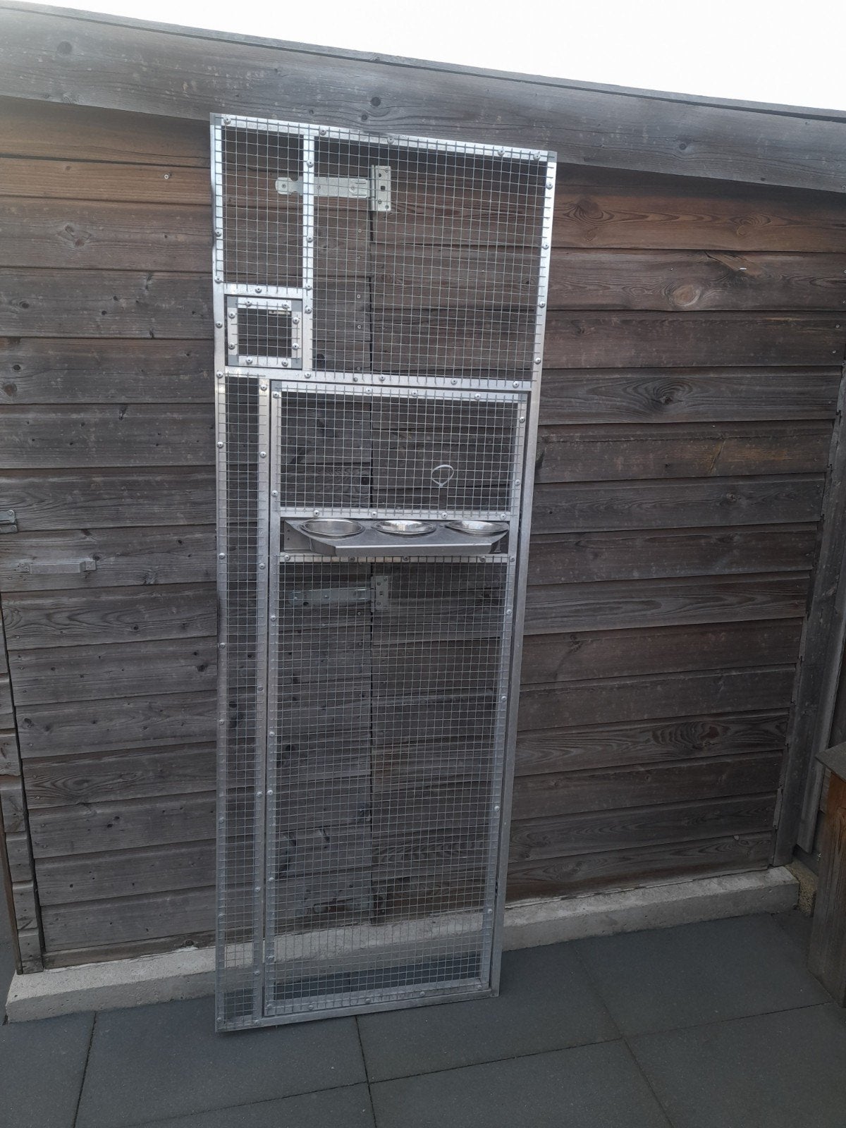 volière panelen, Ophalen, Gebruikt, Aluminium, Volière