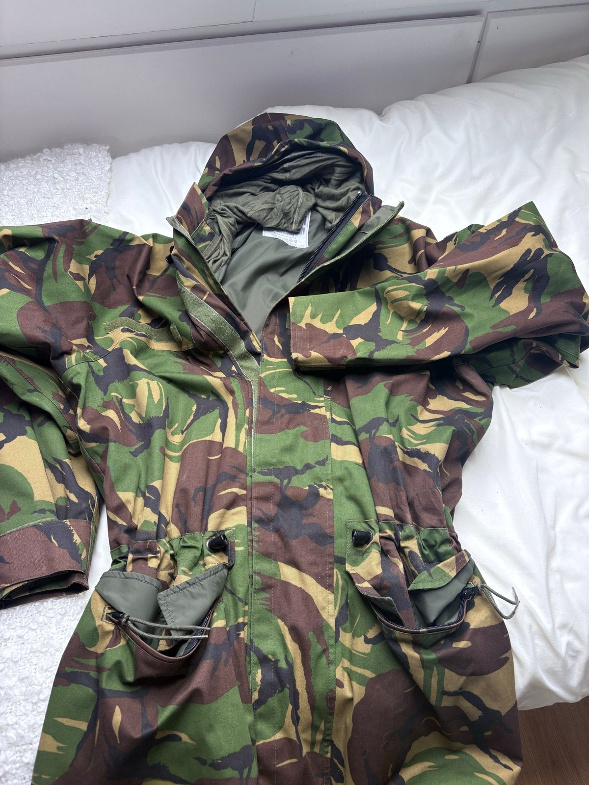 Militair camouflagejack en broek- Maat 8000/0510, Ophalen of Verzenden, Zo goed als nieuw, Maat 52/54 (L), Meerkleurig
