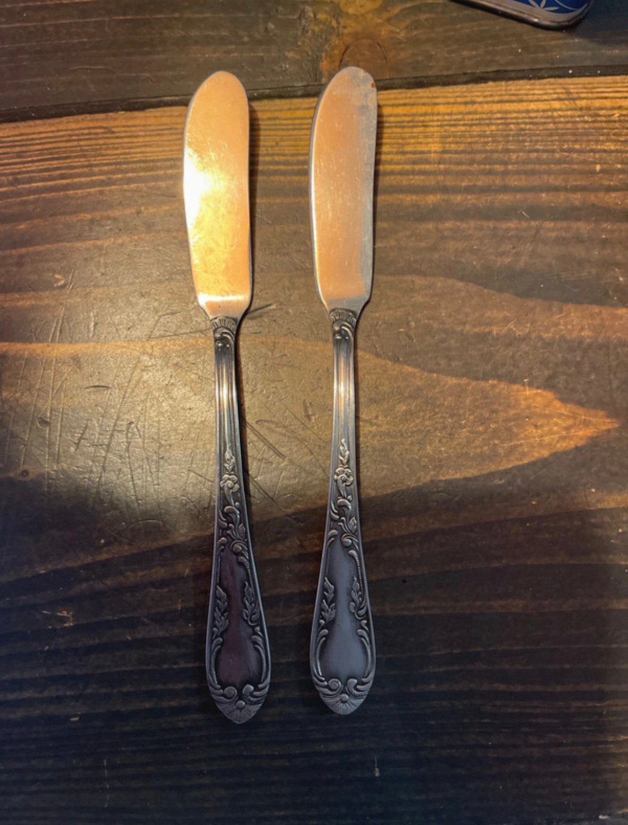 2 boterlepeltjes amefa vintage, Ophalen of Verzenden