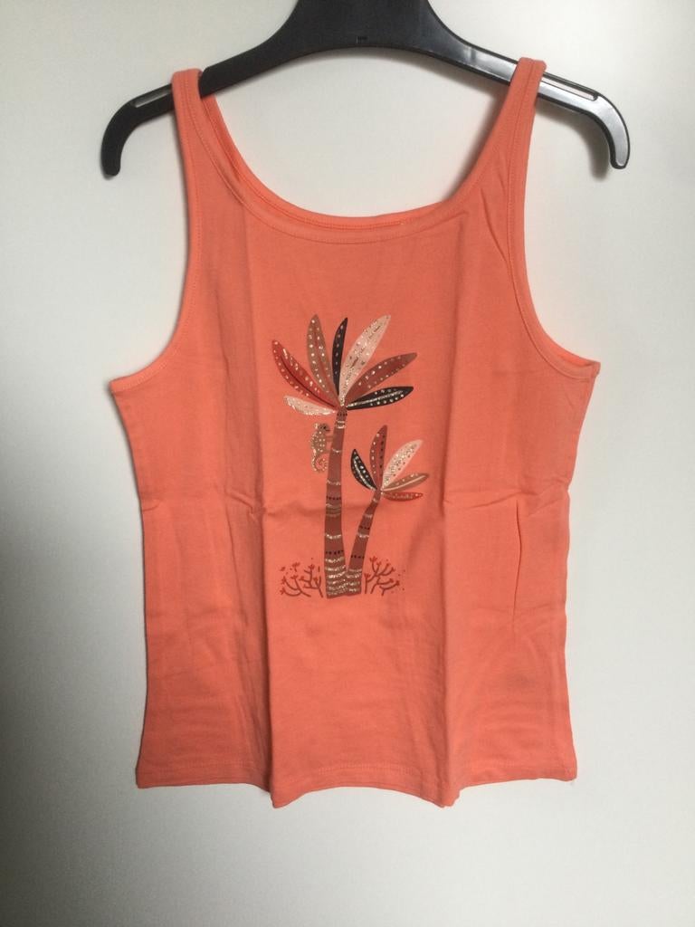 Nieuw mouwloos shirtje maat 140, Ophalen of Verzenden, Nieuw, Meisje, Shirt of Longsleeve