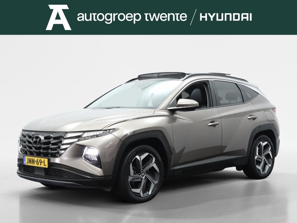 Hyundai Tucson 1.6 T-GDI PHEV Premium Sky | 360 Camera | Sto, Auto's, Hyundai, 14 kWh, Gebruikt, 4 cilinders, Leder