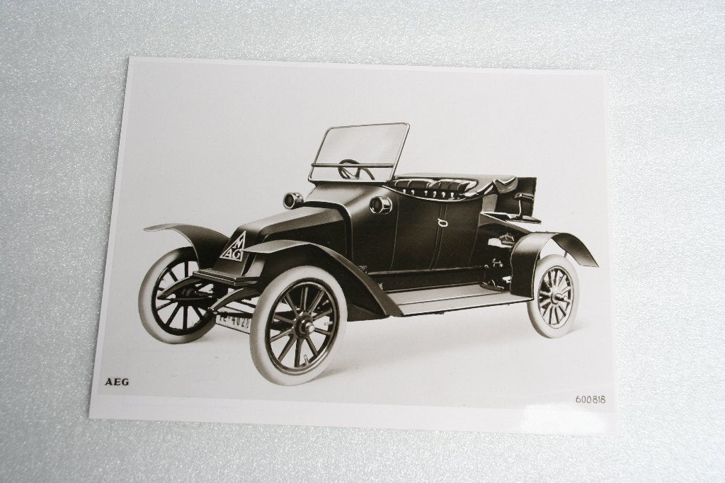 Persfoto NAG Personenelektromobil (1904) (4), Ophalen of Verzenden, Nieuw, Overige merken