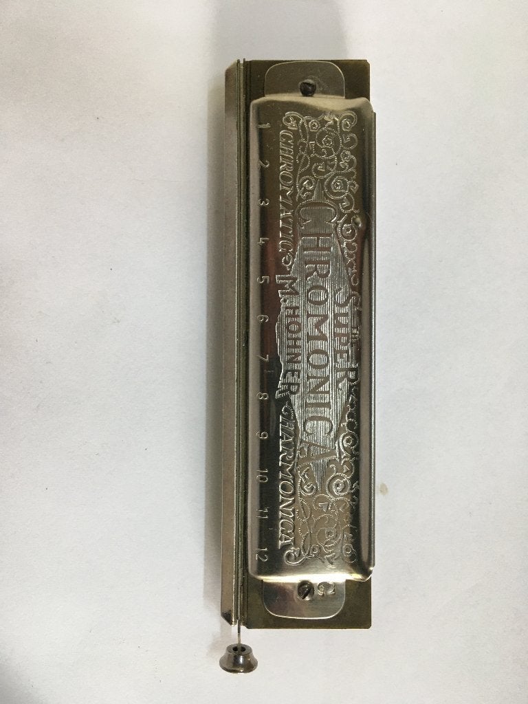 Hohner Super Chromonica 270, Ophalen, Zo goed als nieuw, Met koffer of doosje, C-mondharmonica