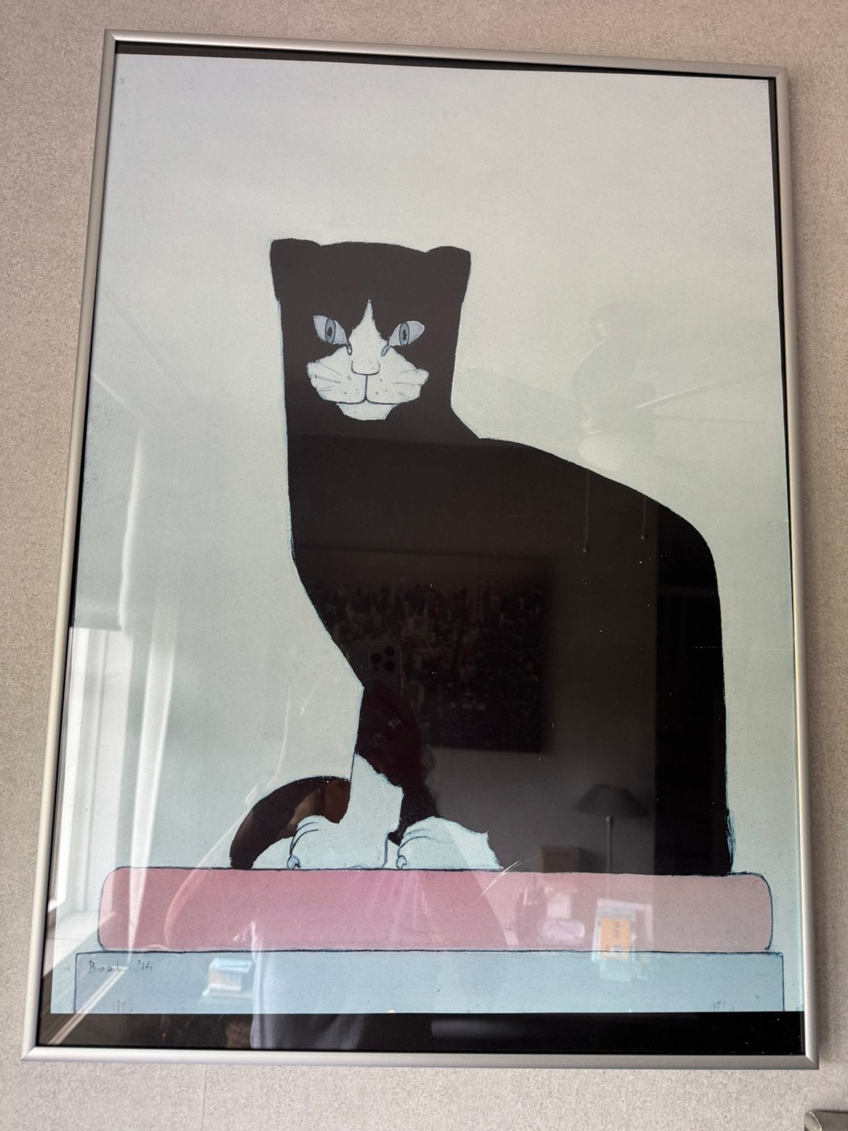 De Kat van Bart van der Leck, Ophalen
