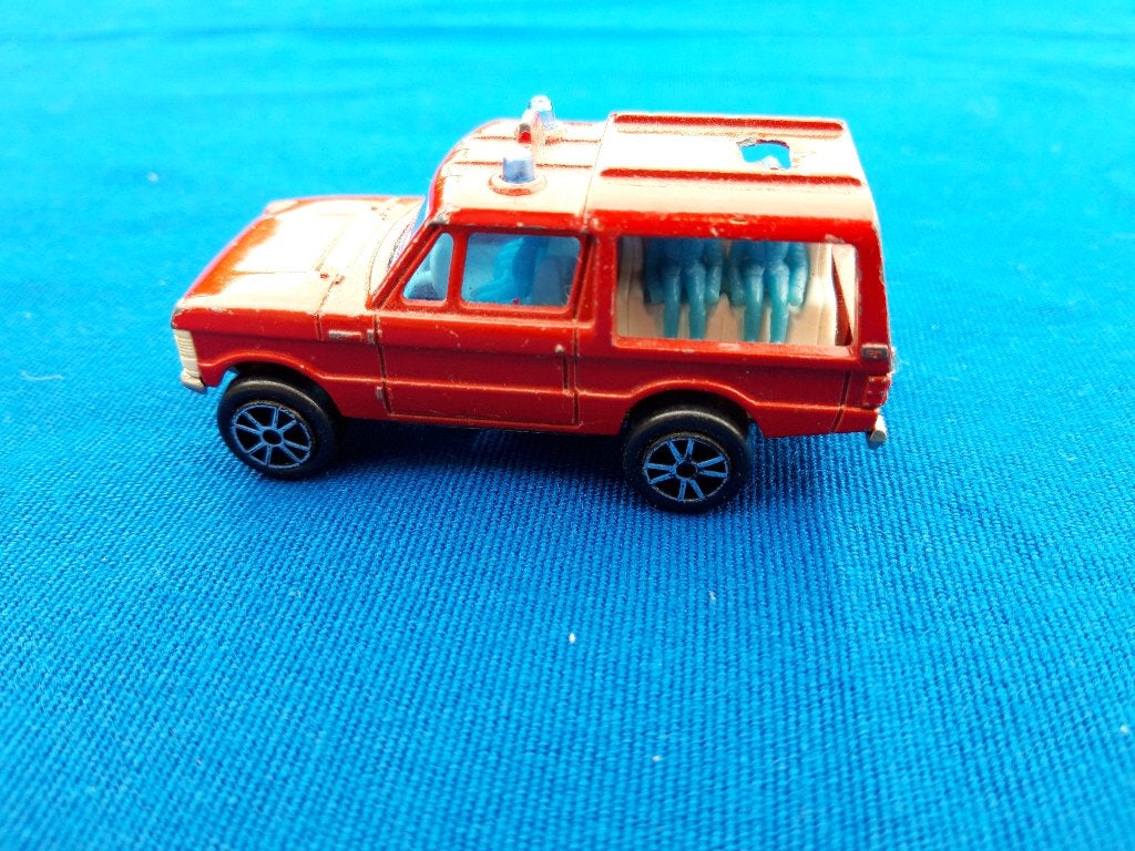 Majorette 3-inch - Range Rover brandweer, Hobby en Vrije tijd, Modelauto's | Overige schalen, Ophalen of Verzenden, Gebruikt, Auto