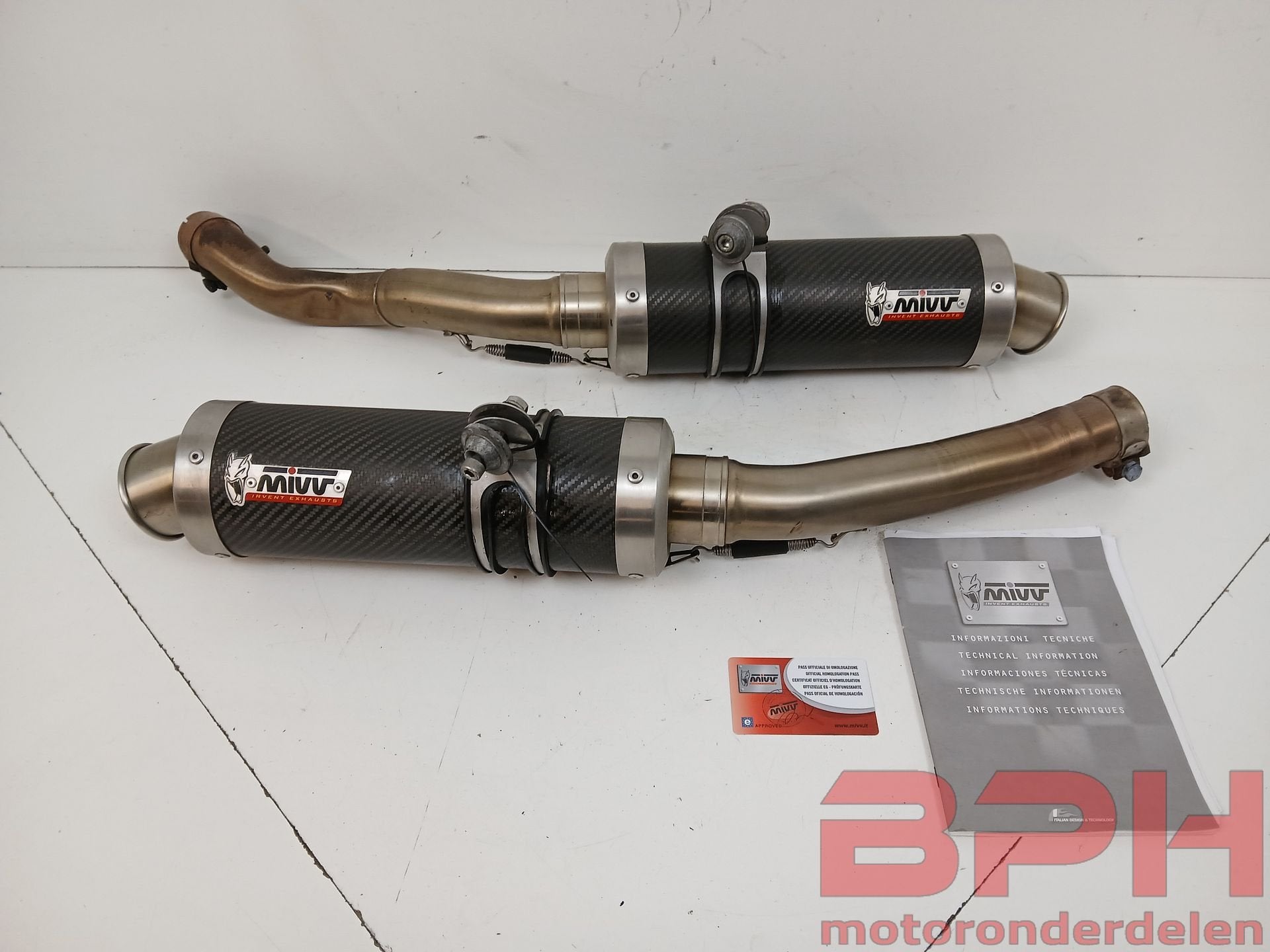 Mivv GP dempers Suzuki GSX-R 1000 K7 - K8 2007 t/m 2008 uitl, Motoren, Onderdelen | Suzuki, Gebruikt, Ophalen of Verzenden