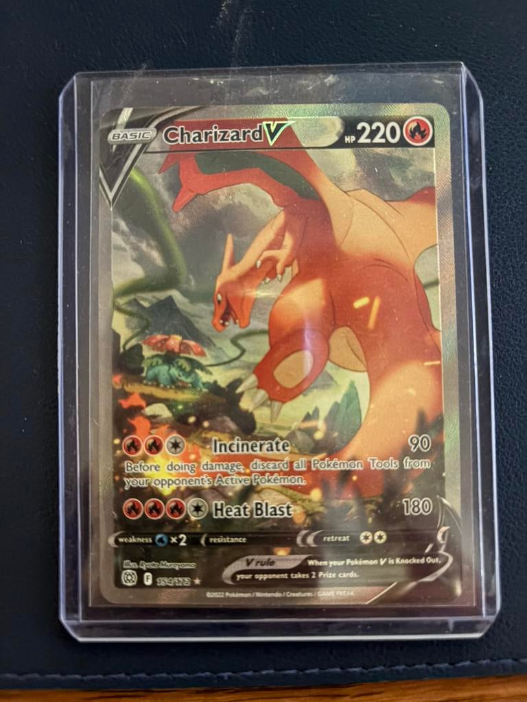 Charizard v #154 brilliant stars alt art, Ophalen of Verzenden, Zo goed als nieuw