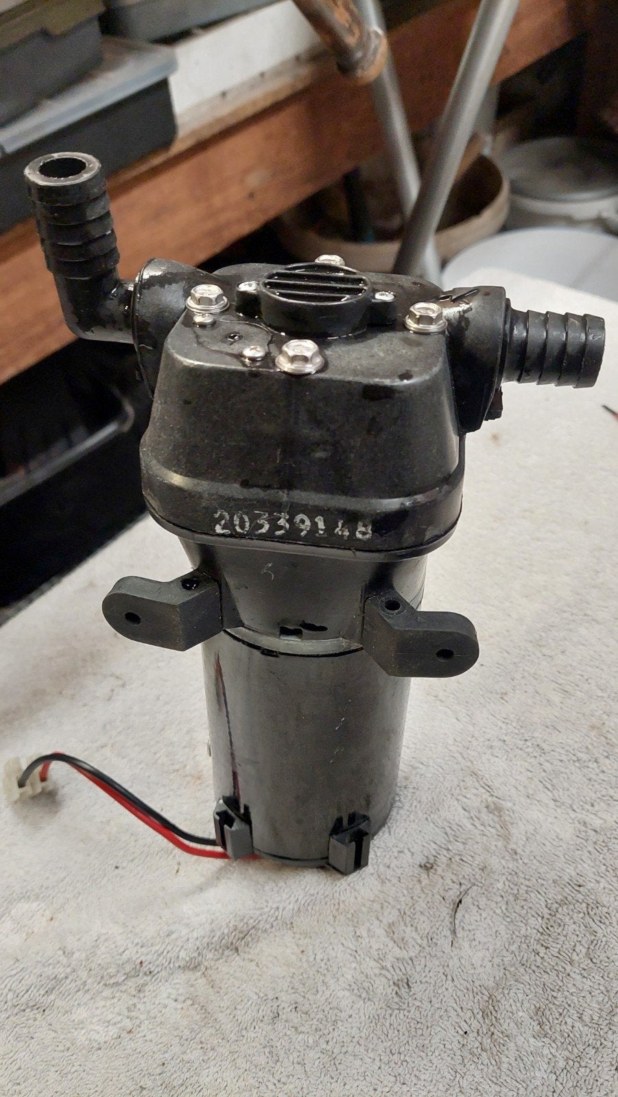 Flojet Washdown Pomp R4325-143 - 12V DC, 4.5 GPM, Ophalen of Verzenden, Gebruikt