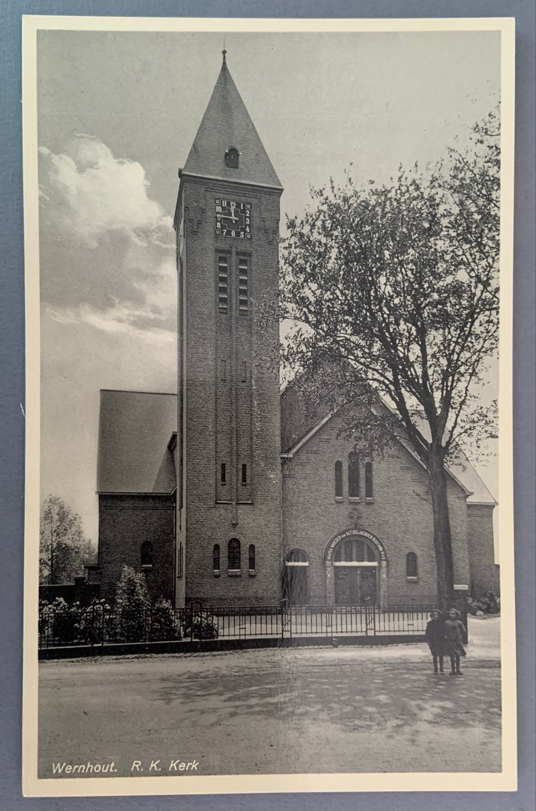 Wernhout, R. K. Kerk - Oude Ansichtkaart, Verzamelen, Verzenden, Voor 1920, Ongelopen, Noord-Brabant
