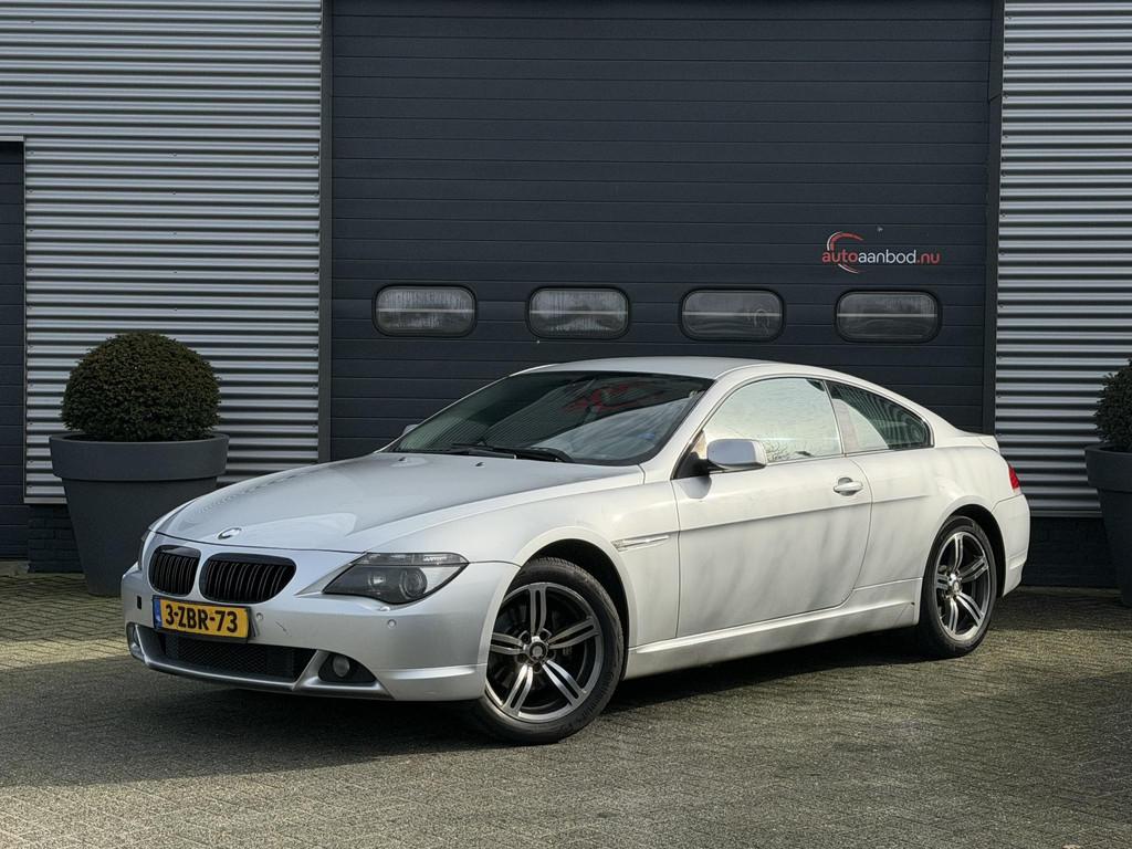 BMW 6-serie 630i | Head-Up Display | Lederen Bekleding | Sto, Auto's, Gebruikt, Zwart, 258 pk, 4 stoelen