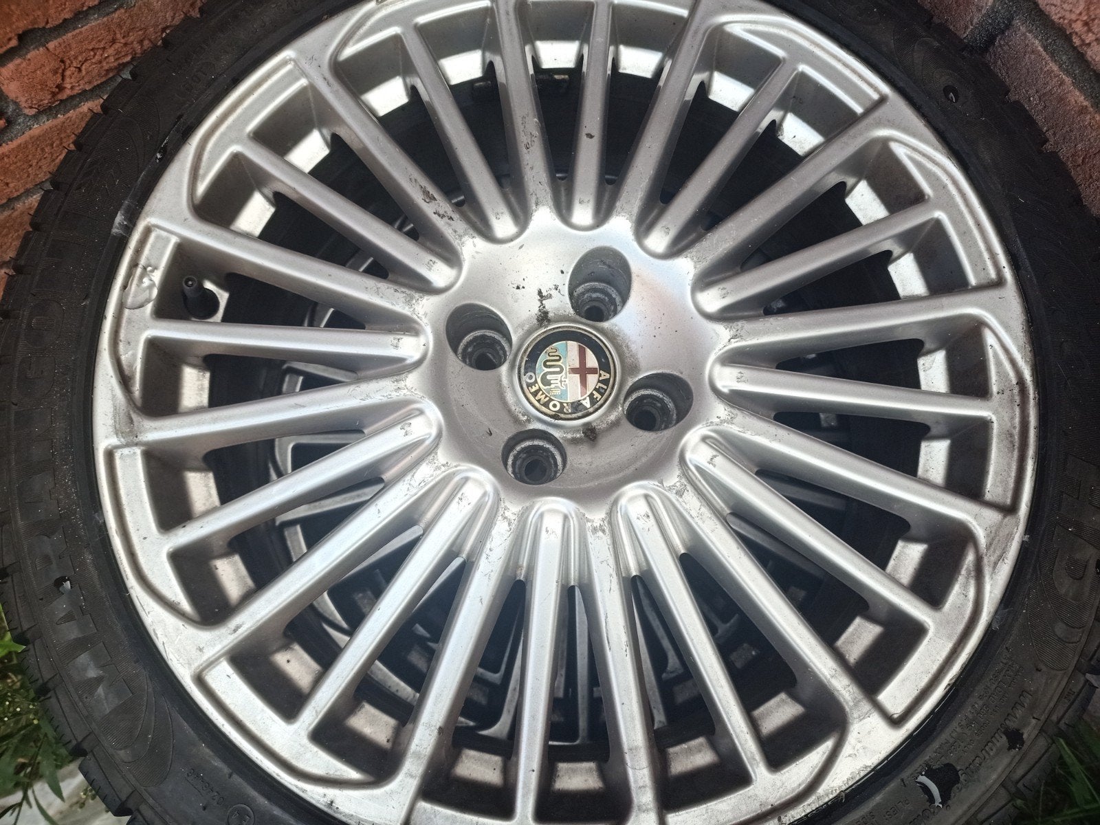 Winterbanden met velgen - 205/45 R17 88V, Auto-onderdelen, Banden en Velgen, Ophalen, Gebruikt, Banden en Velgen, 17 inch