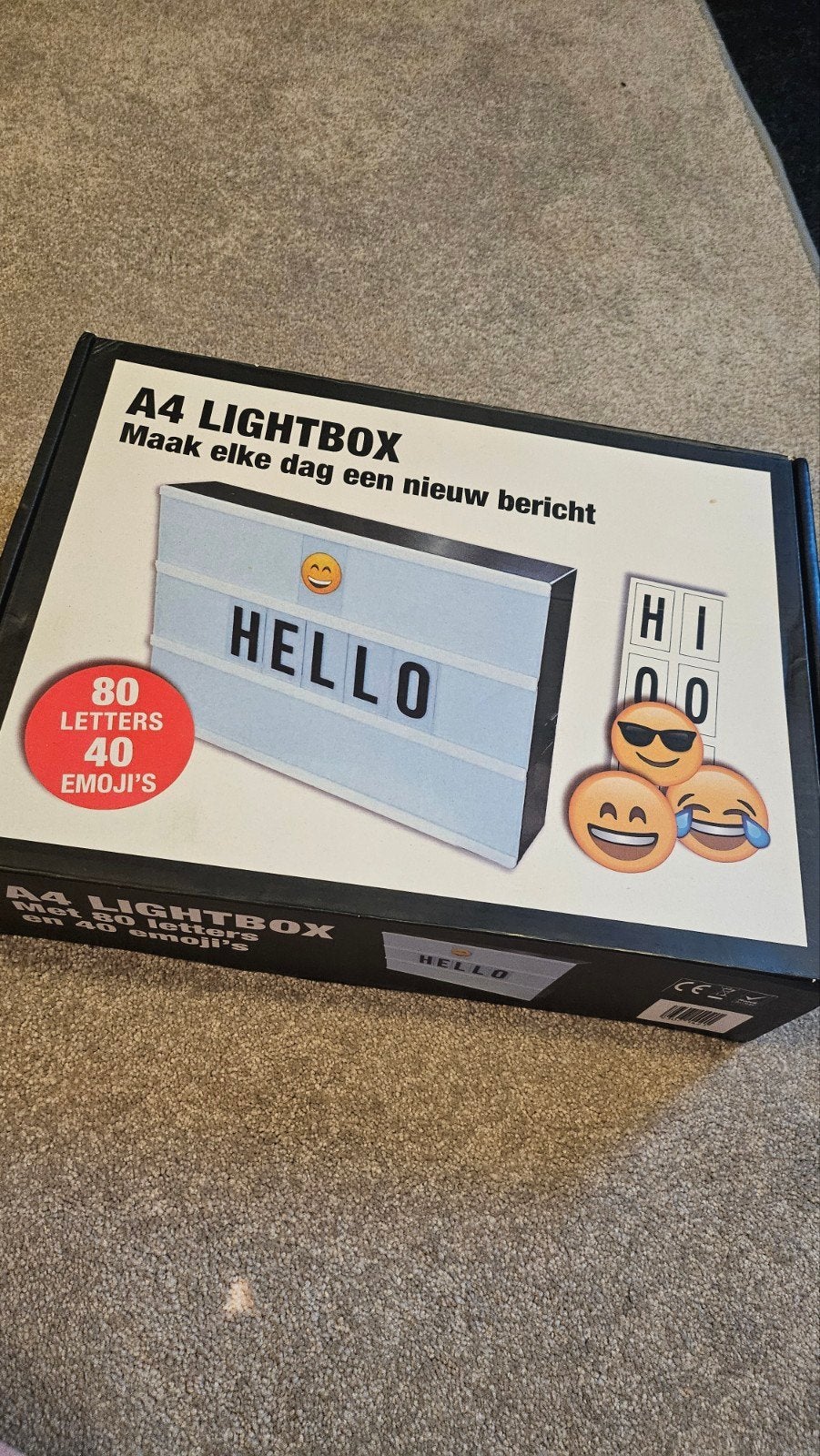 A4 LIGHTBOX

Maak elke dag een nieuw bericht, Ophalen of Verzenden, 2DS