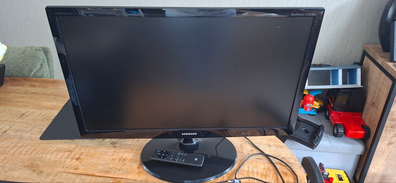Samsung TV met afstandsbediening, Ophalen, Gebruikt, 50 Hz, LCD