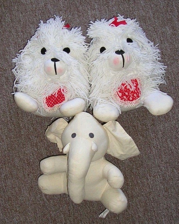 Knuffel 3 st, Kinderen en Baby's, Speelgoed | Knuffels en Pluche, Ophalen of Verzenden, Nieuw, Overige typen
